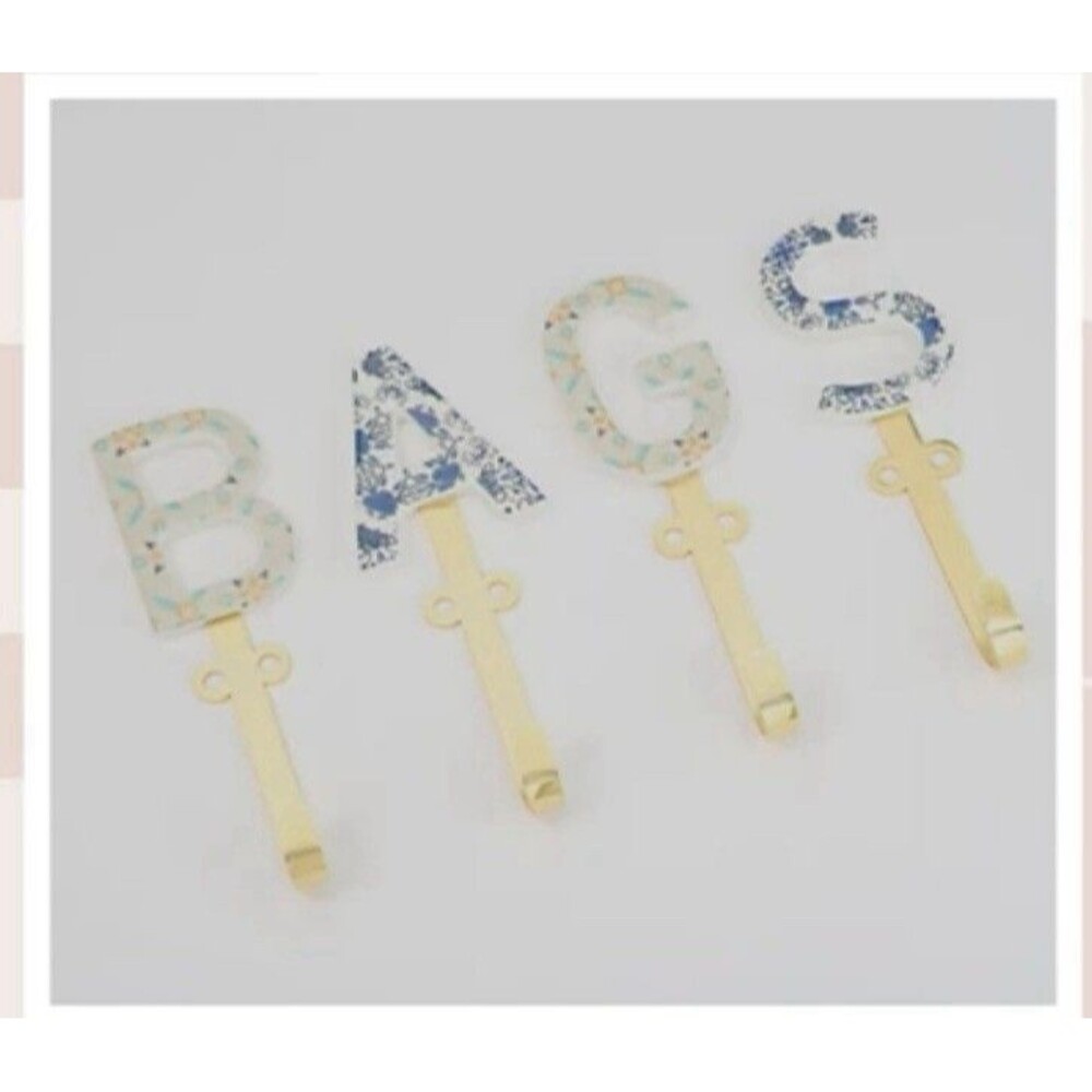 Home Reflections Ceramic Wall Hooks - BAGS NEW